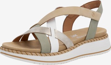 REMONTE - Sandalias en negro: frente