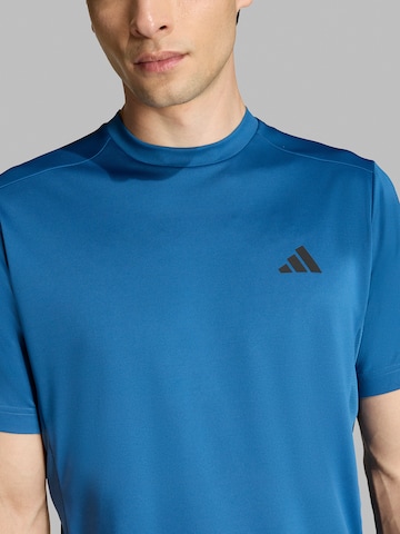 ADIDAS PERFORMANCE Performance Shirt 'TECHESS' in Blue