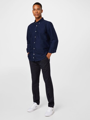 forét Regular Fit Hemd in Blau