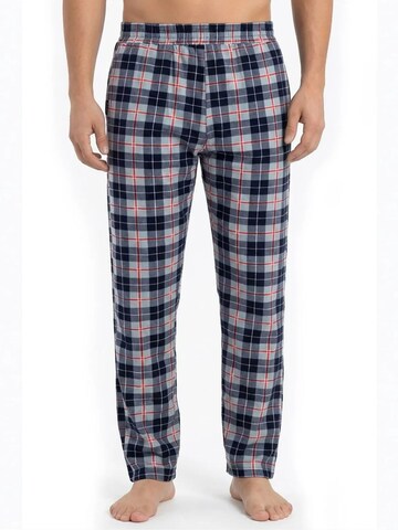 Pantalon de pyjama ÖTS en mélange de couleurs : devant
