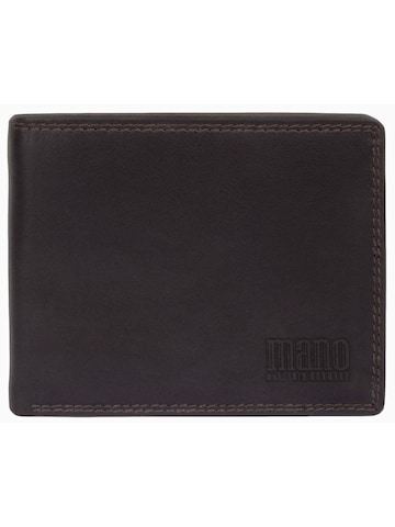 Porte-monnaies 'SUTURA' mano en marron : devant