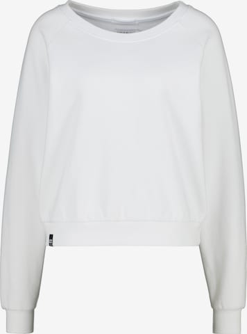 Sweat-shirt 'Teona' Alife and Kickin en blanc : devant