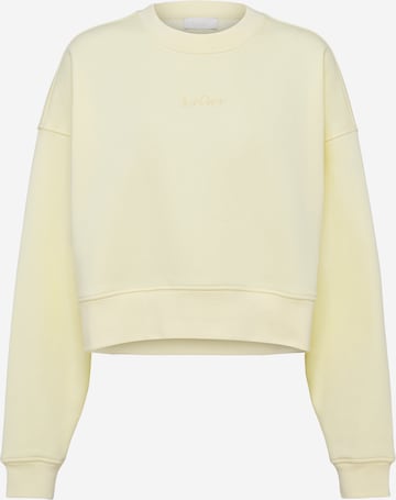 Sweat-shirt 'Antonietta' LeGer by Lena Gercke en jaune : devant