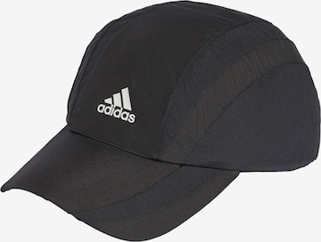 ADIDAS ORIGINALS Cap 'Teamgeist' in Black: front