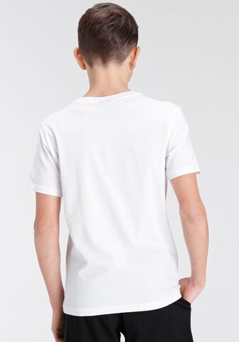 T-Shirt Champion Authentic Athletic Apparel en blanc