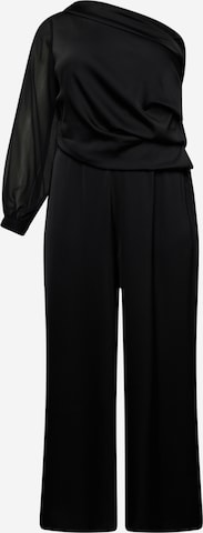 River Island Plus Jumpsuit in Zwart: voorkant