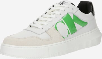 Calvin Klein Jeans Låg sneaker i vit: framsida