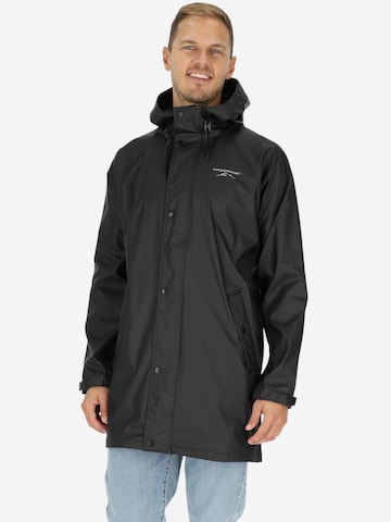 Veste fonctionnelle 'Väderöarna' SWEDEMOUNT en noir : devant