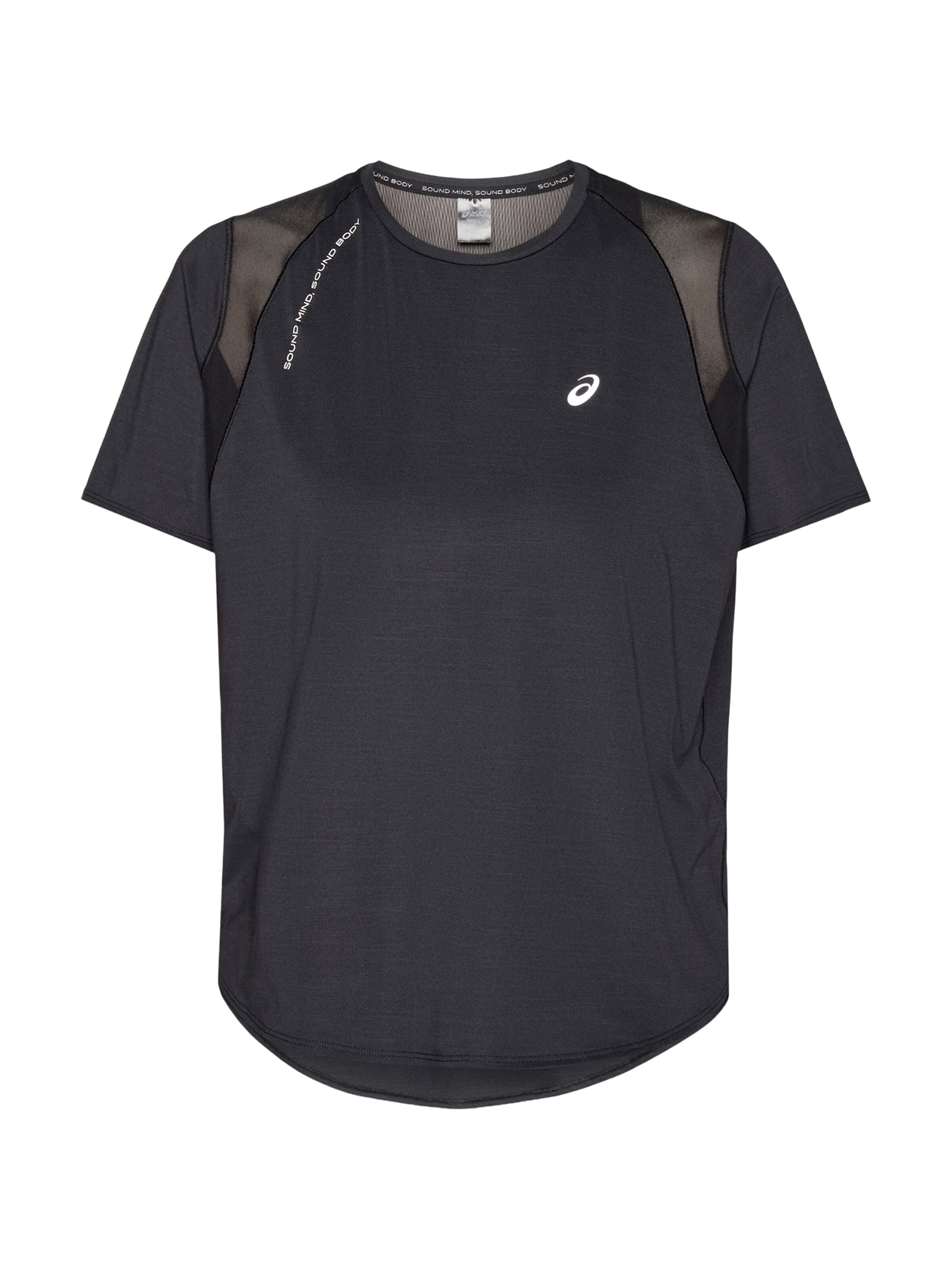 ASICS Funktionsbluse i sort: forside