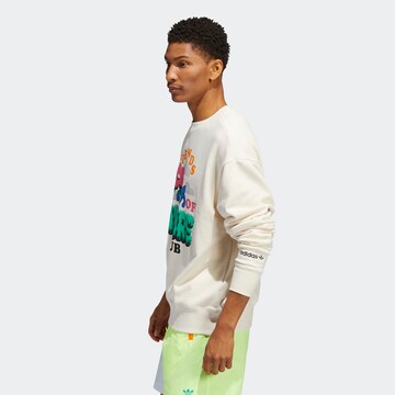 ADIDAS ORIGINALS Sweatshirt 'Friends Of Nature Club' in Wit