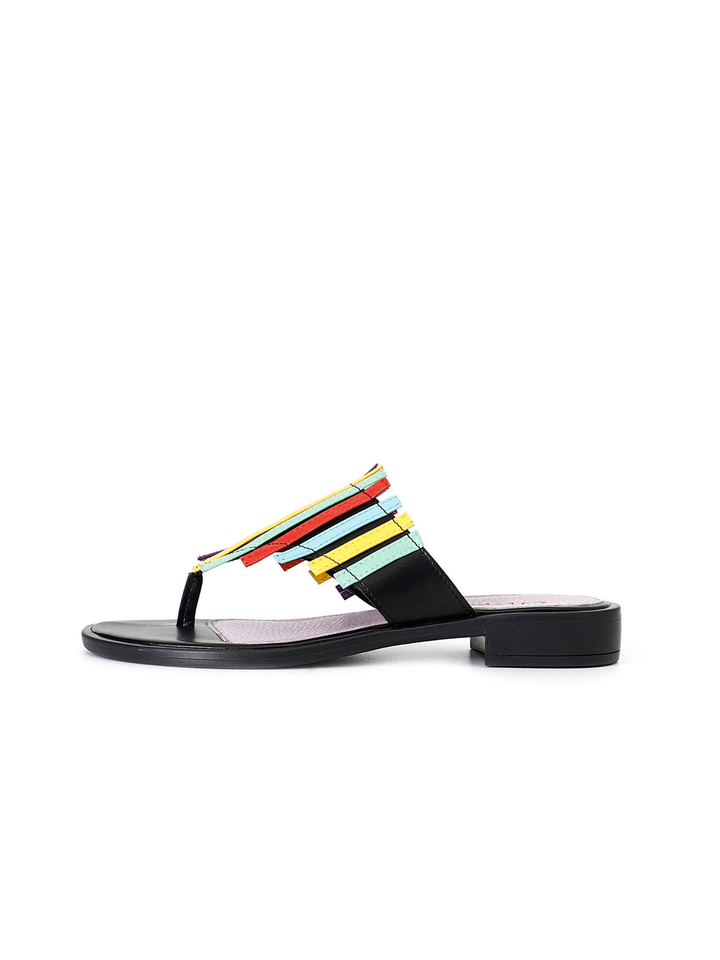 Sandalo di CAFè NOIR in colori misti: frontale