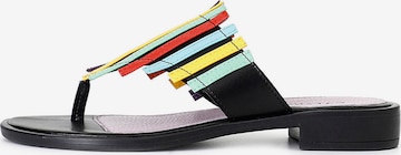 Sandalo di CAFè NOIR in colori misti: frontale