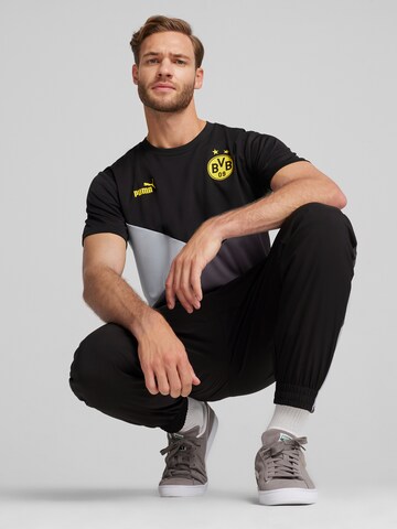PUMA Функциональная футболка 'BVB' в Серый