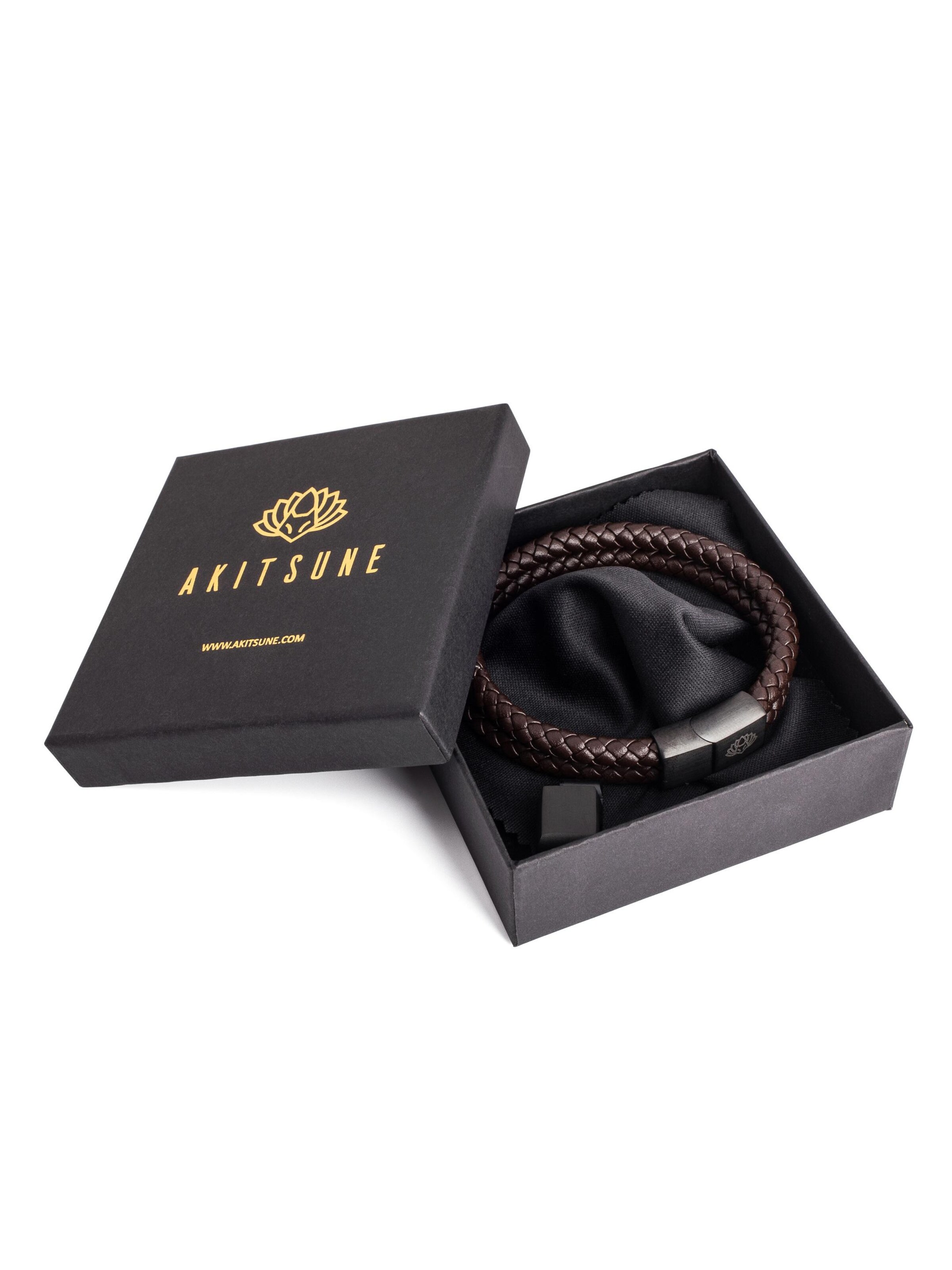 Akitsune Bracelet 'Simplicitas' in Brown