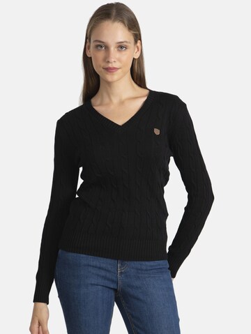 Sir Raymond Tailor Sweater 'Frenze' in Black: front
