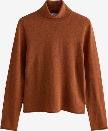 Pull-over Next en marron : devant