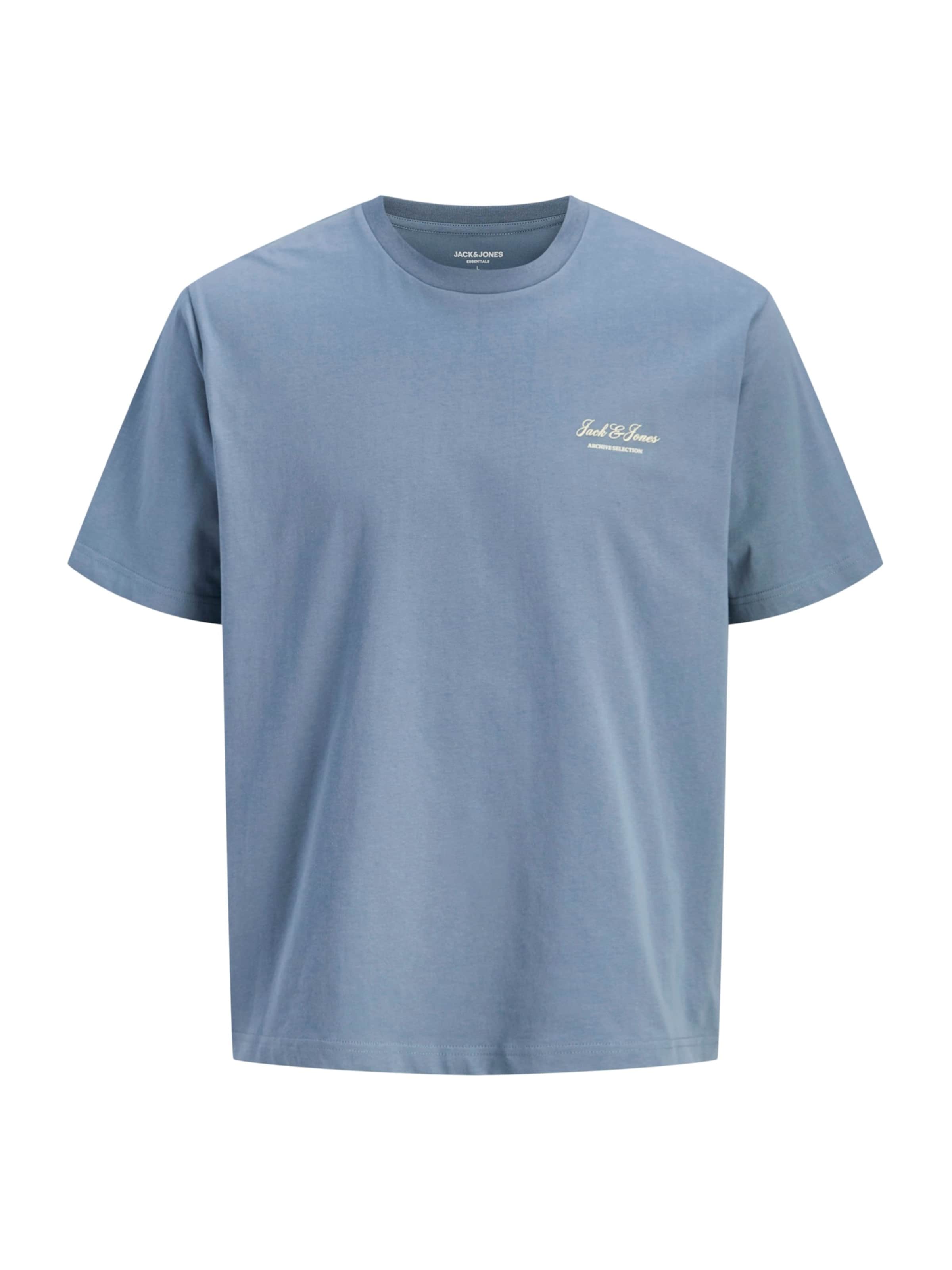 Jack & Jones Junior - Camiseta 'JJEARCHIVE' en azul: frente