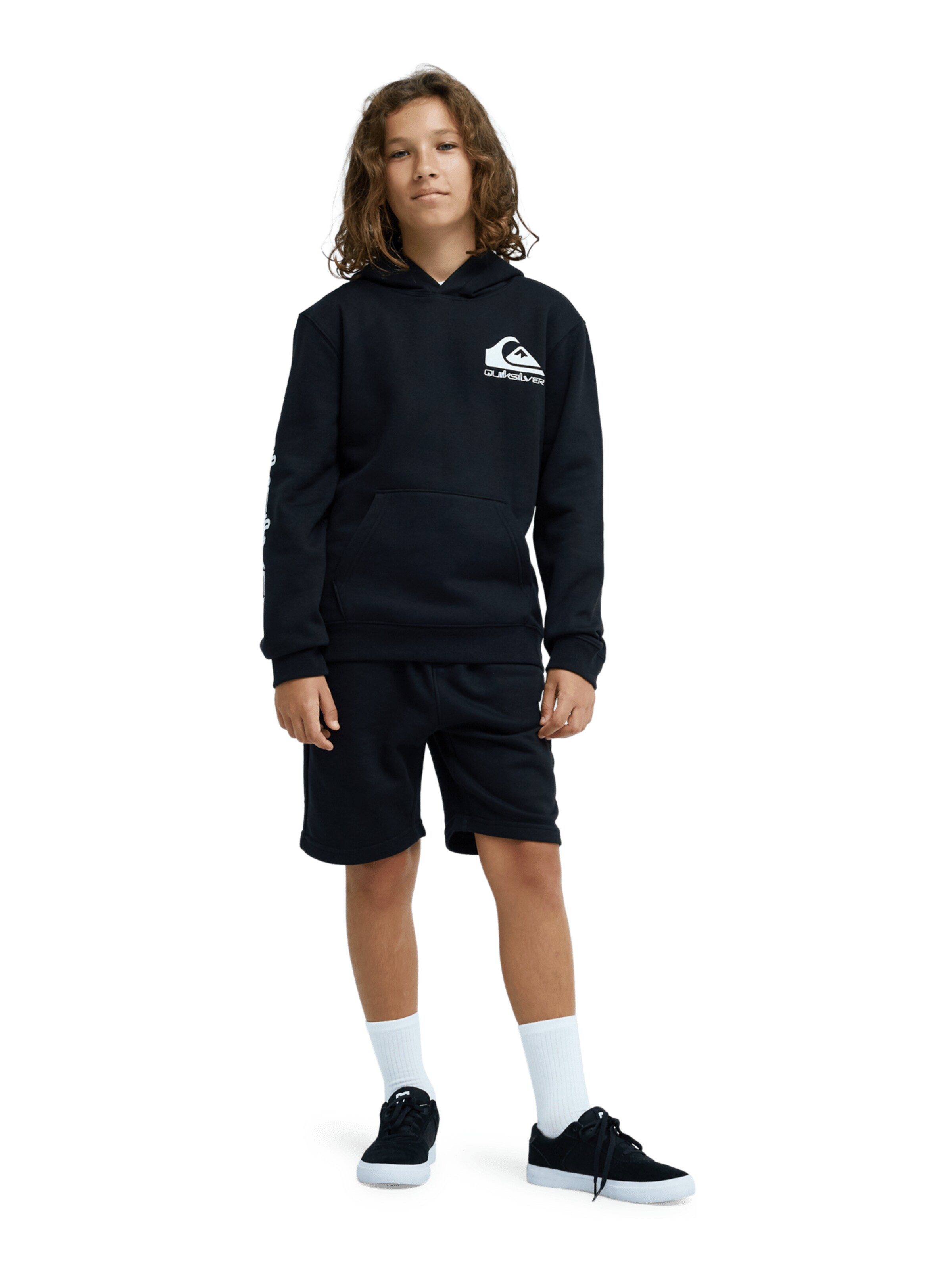 QUIKSILVER Sweatshirt 'Omni' in Black
