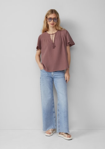 QS Bluse in Lila