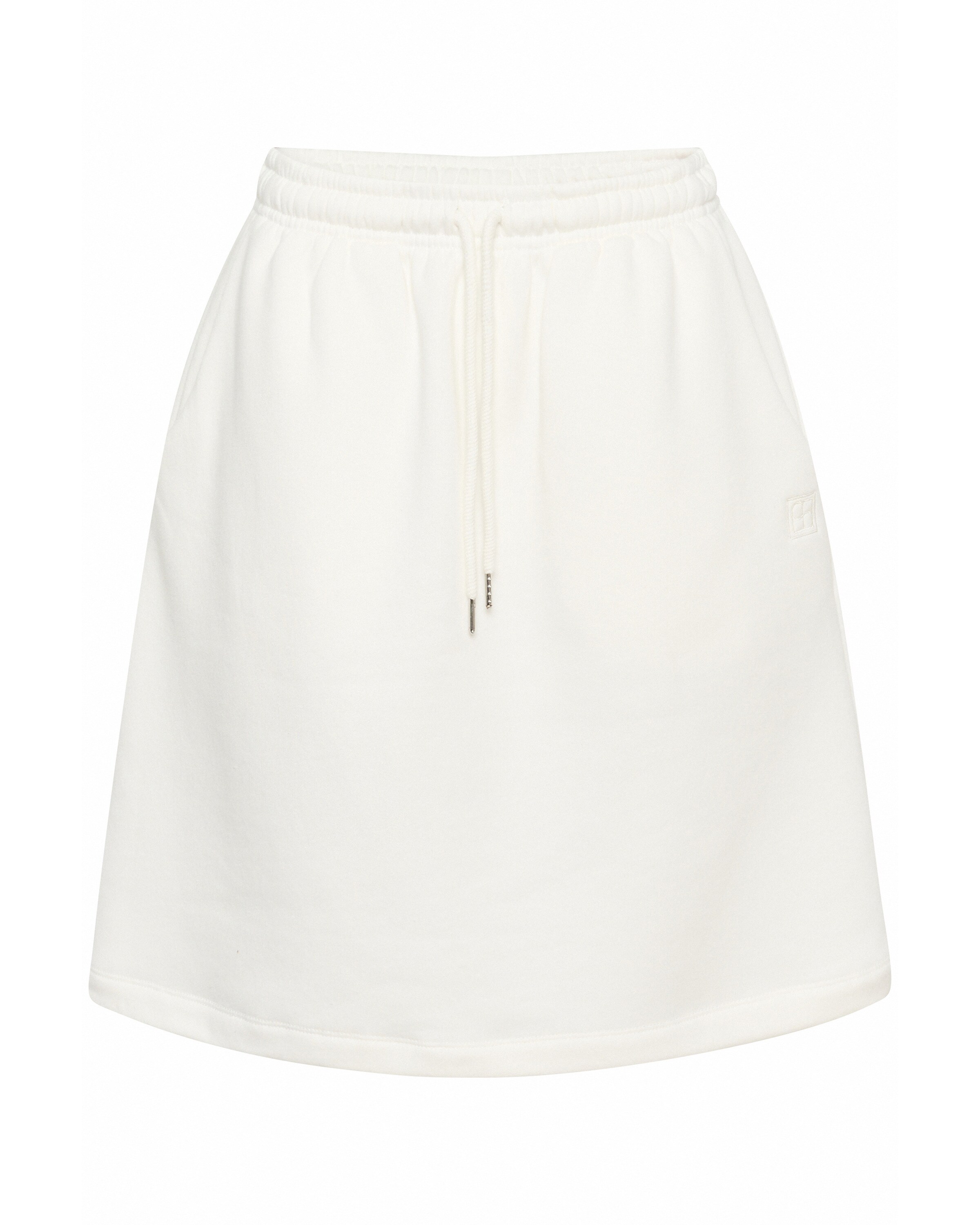 Jupe 'Rolanda' SOAKED IN LUXURY en blanc : devant