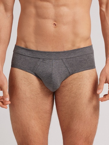 IUMAN Intimissimi Uomo Slip in Grau: Vorderseite