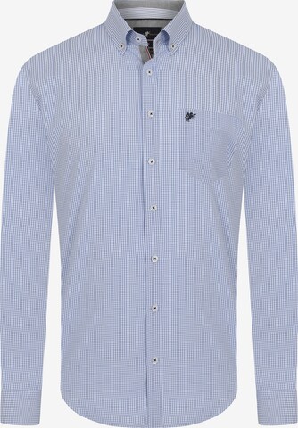 DENIM CULTURE - Camisa 'ERIC' en azul: frente