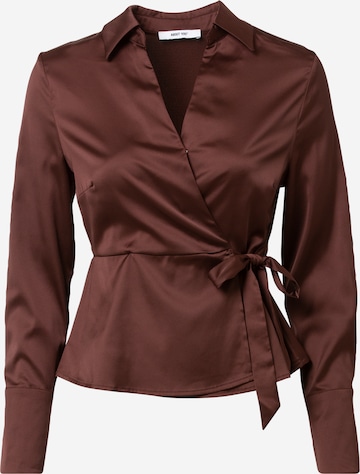 ABOUT YOU Blouse 'Lucca' in Brown: front