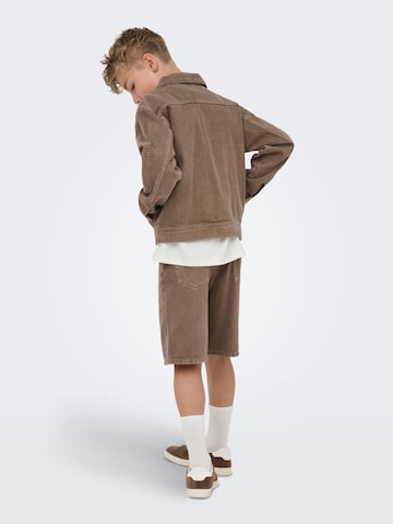 Giacca di mezza stagione 'OSJENTIRE' di Only & Sons Junior in marrone