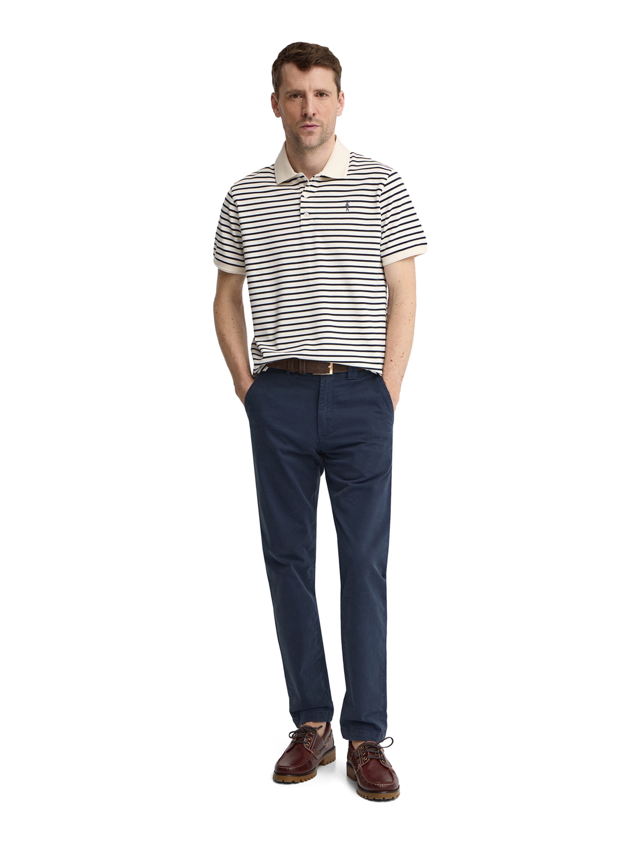 Polo Club Shirt in Brown
