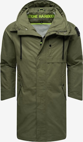 Manteau mi-saison 'Yaroon' STONE HARBOUR en vert