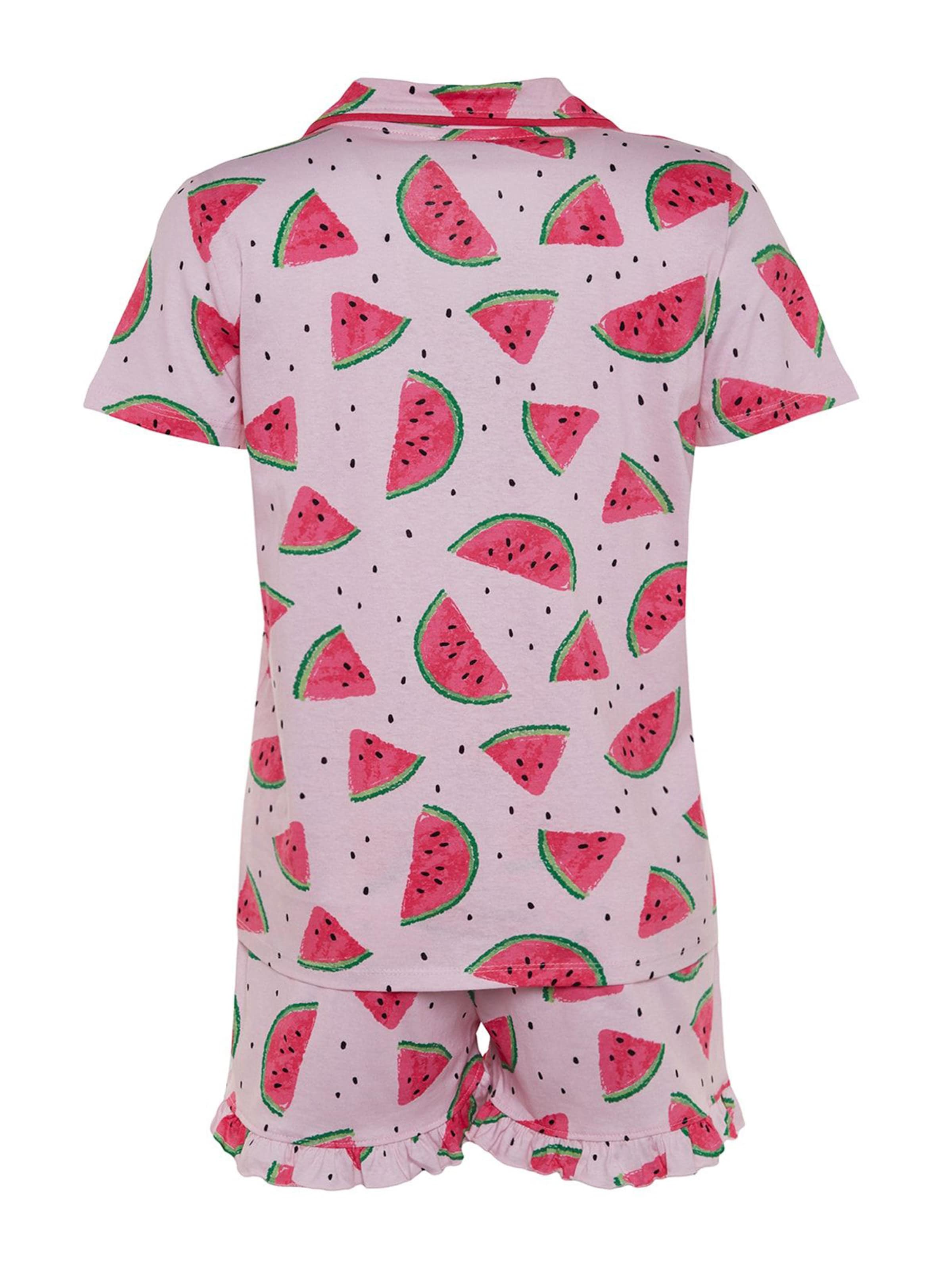 Trendyol Short Pajama Set in Pink