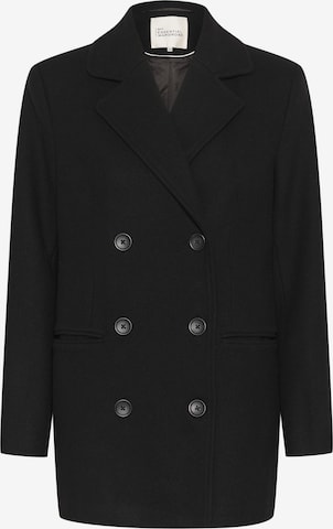 My Essential Wardrobe Tussenmantel 'Frannie' in Zwart: voorkant