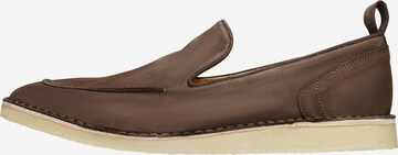 Henry Stevens Classic Flats 'William L' in Brown