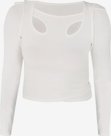 No Matter What Shirt in Beige: Vorderseite