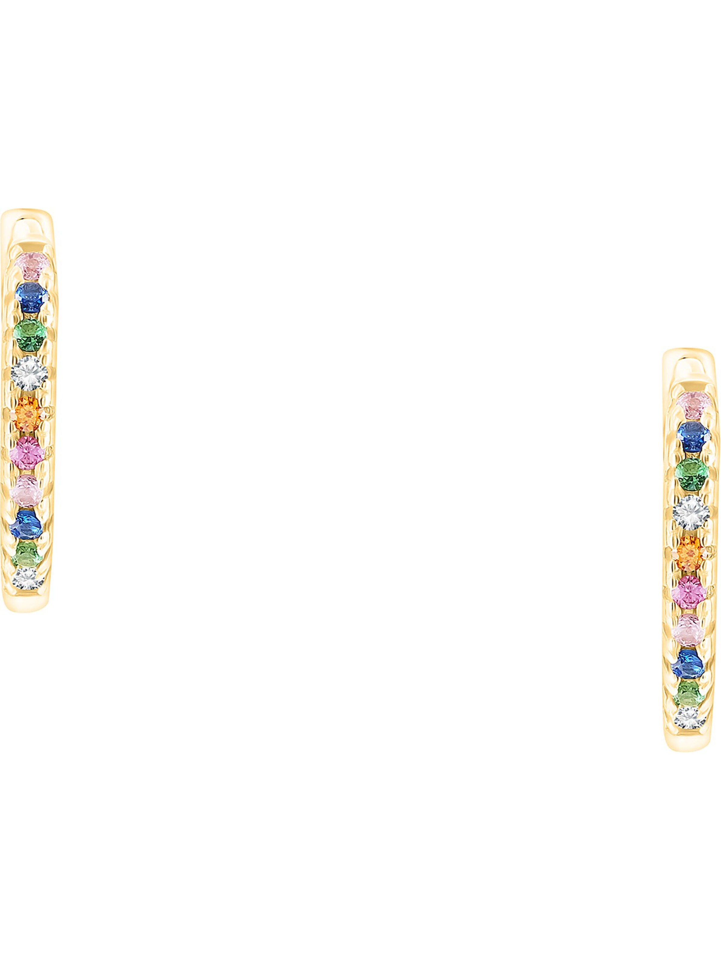 CHRIST Earrings in Gold: front