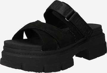 UGG Pantolette 'Ashton' in Schwarz: predná strana