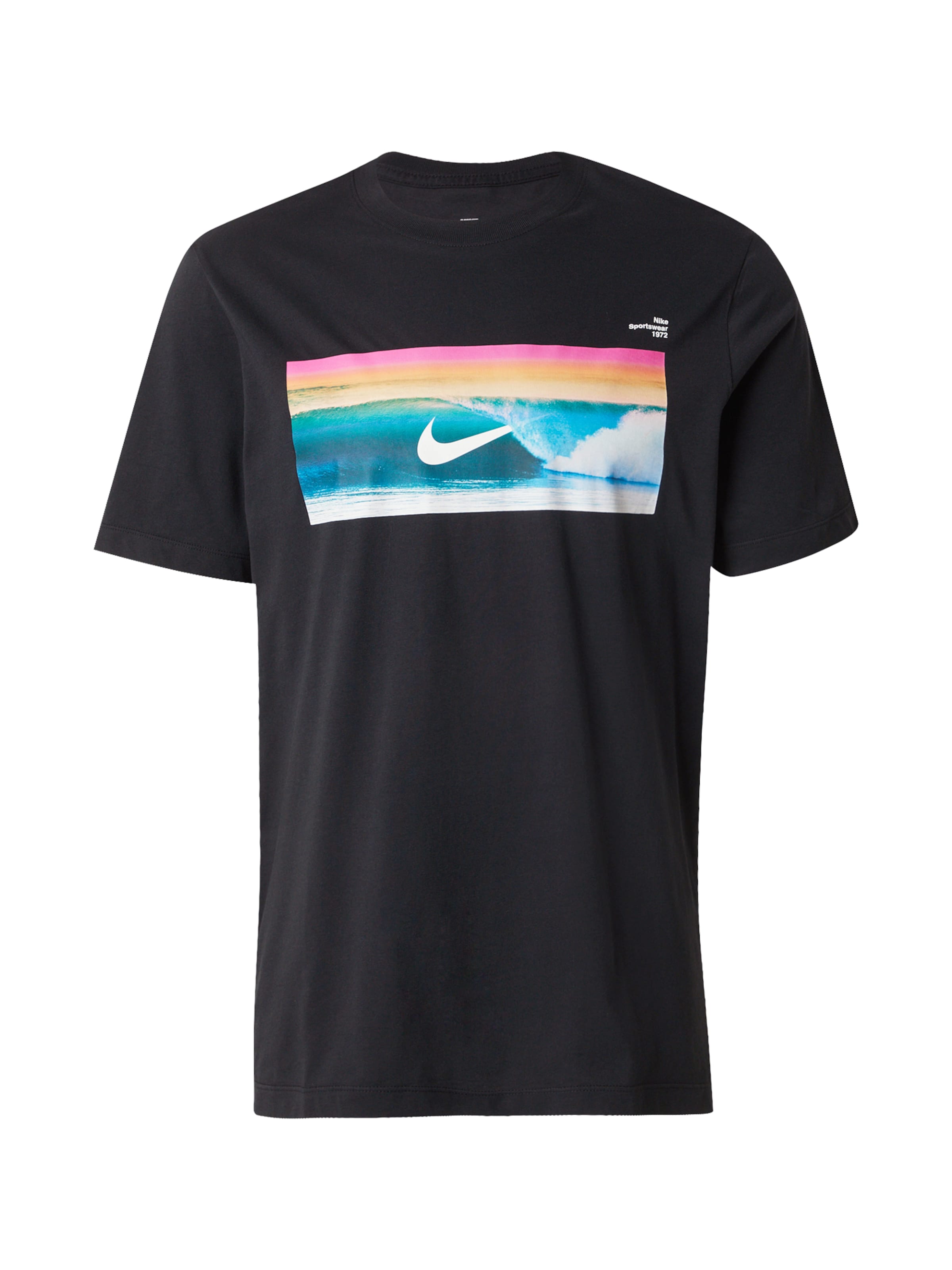 Nike Sportswear Футболка в Черный: спереди