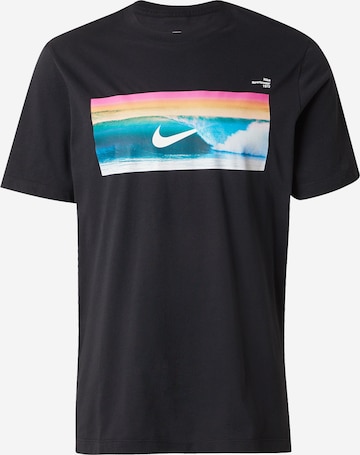 juoda Nike Sportswear Marškinėliai: priekis