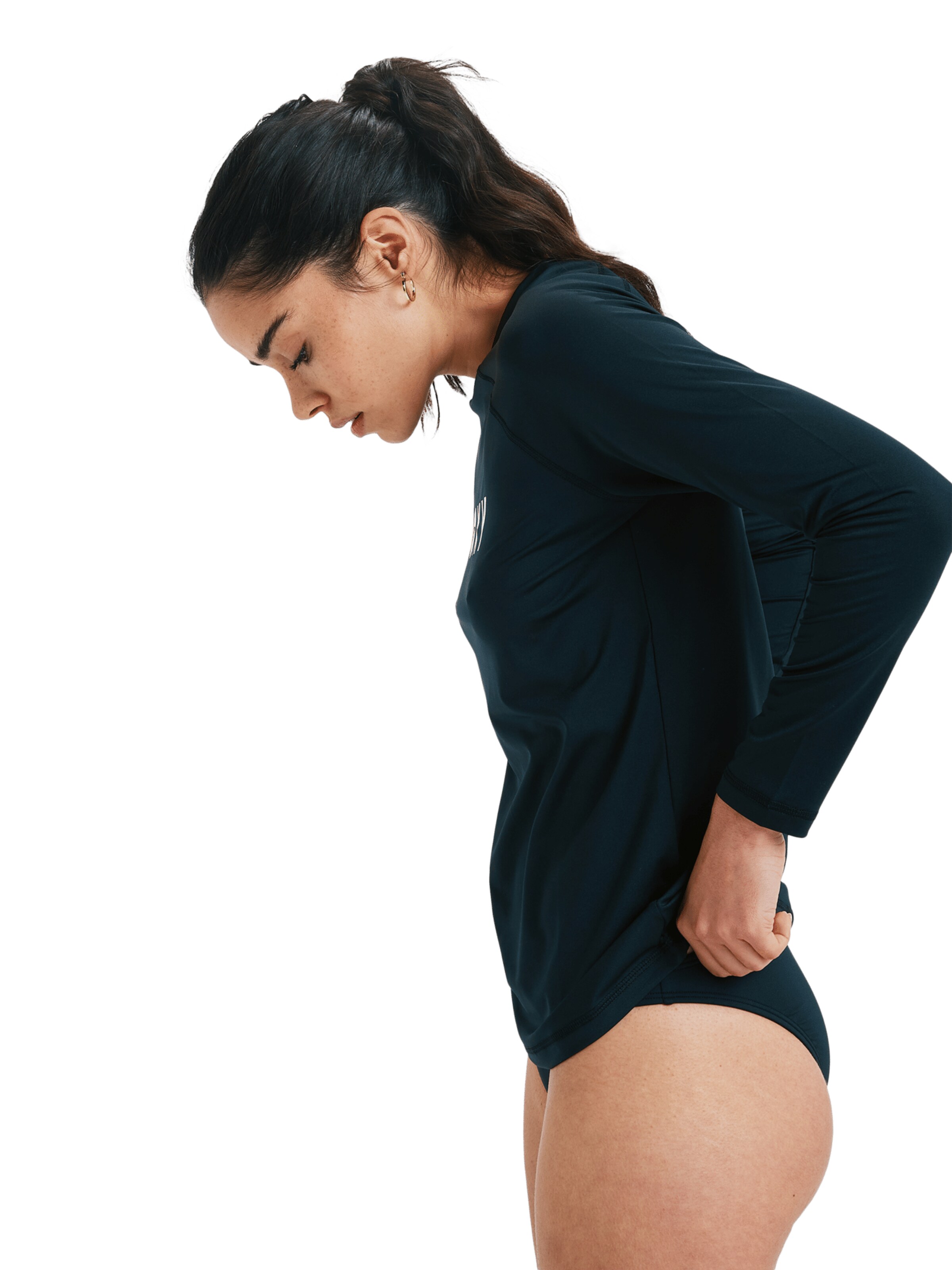 ROXY Schwimmshirt in Grau