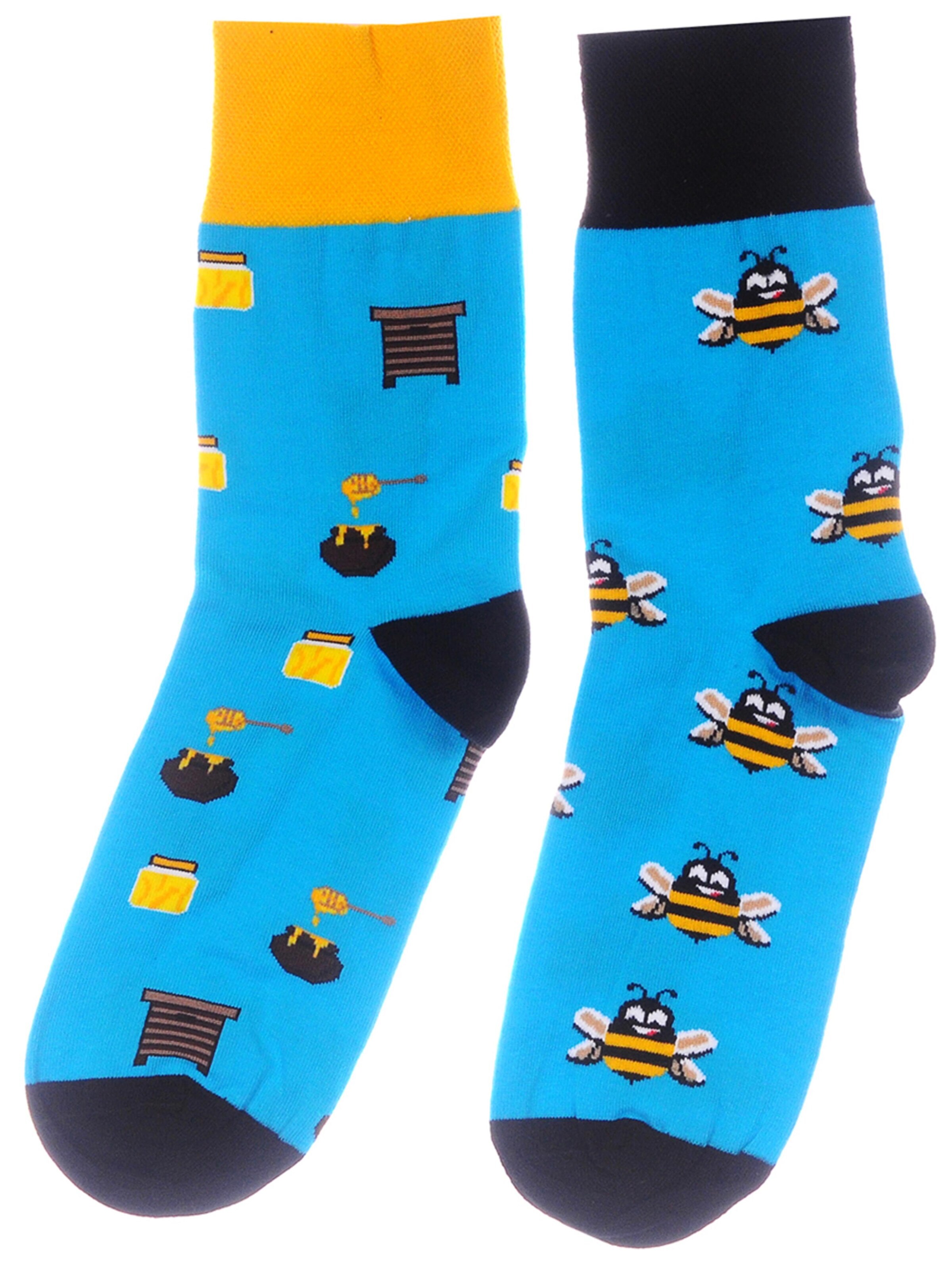 La Bortini Socken‌‌‌‌‌‌‌‌‌ in Blau: Vorderseite