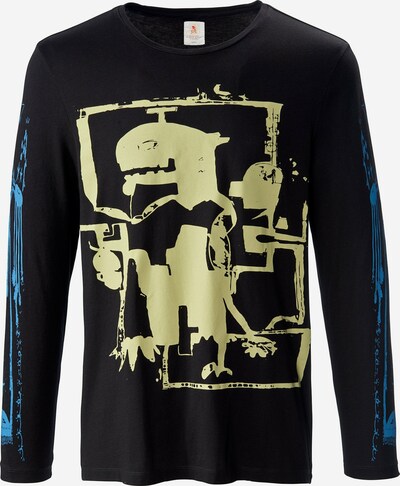 PHYNE Shirt in de kleur Gemengde kleuren / Zwart, Productweergave