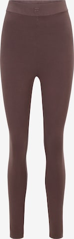 FILA Skinny Pants 'CHARLIEU' in Brown: front