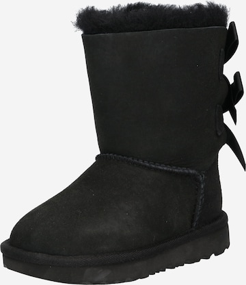 UGG Snow Boots 'Bailey Bow' in Black: front