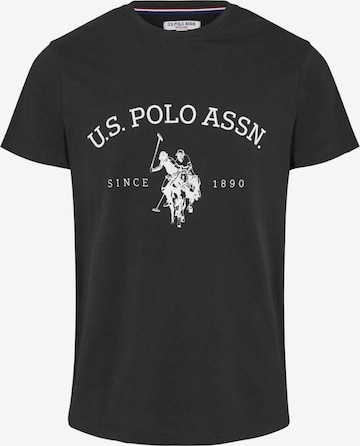 U.S. POLO ASSN. Shirt 'Archibald' in Zwart: voorkant