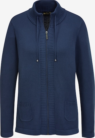 Goldner Knit Cardigan in Blue: front