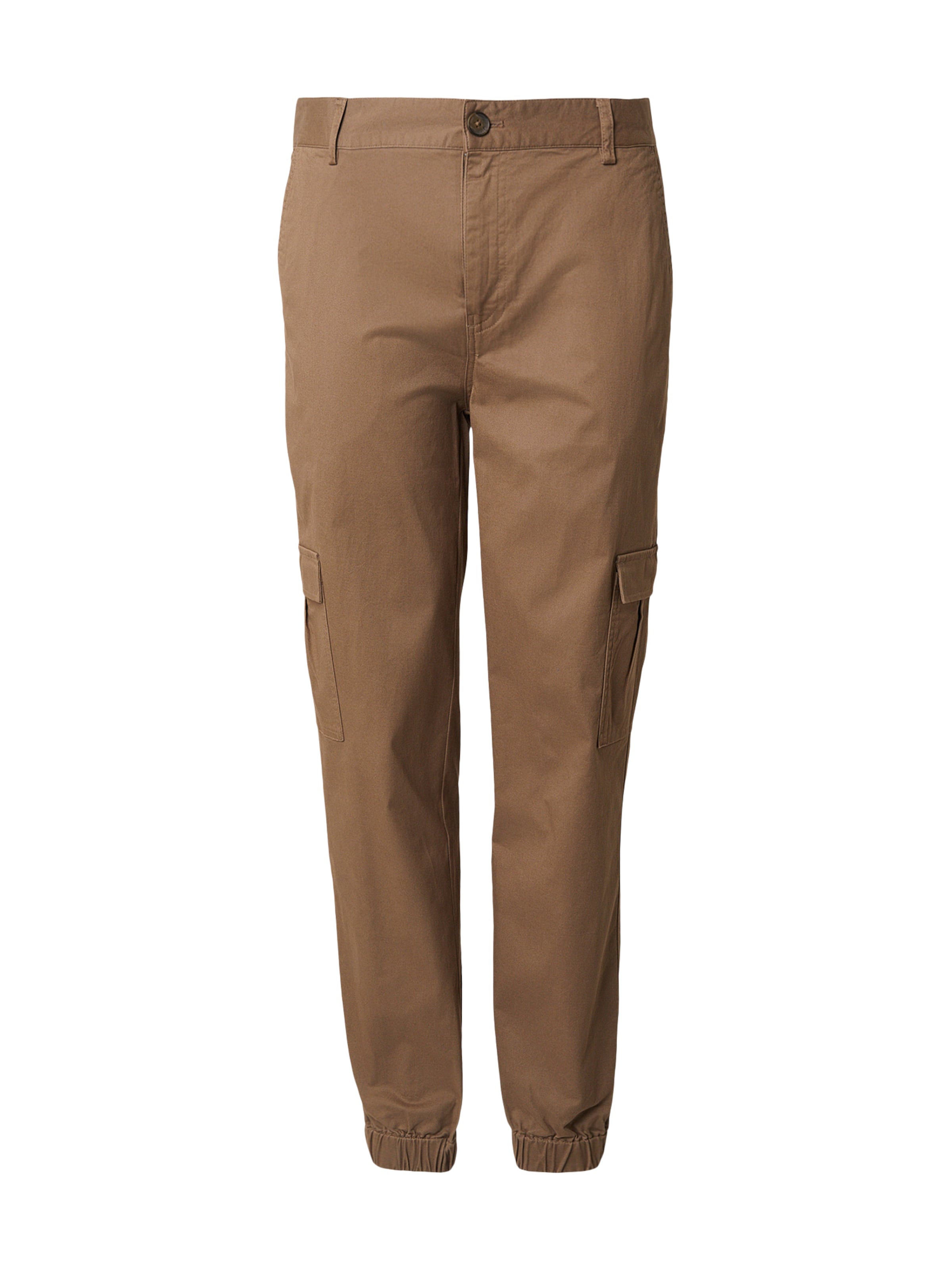 DAN FOX APPAREL Trousers 'Damon' in Beige: front