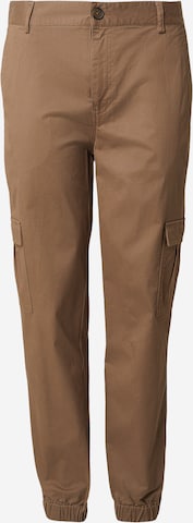DAN FOX APPAREL Trousers 'Damon' in Beige: front