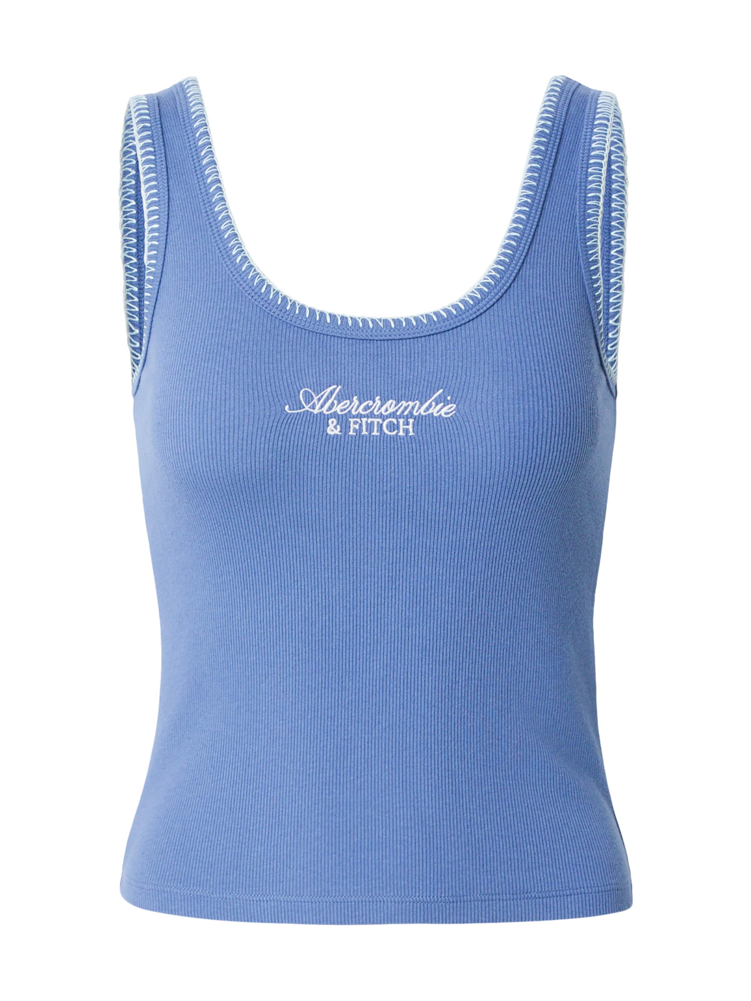 Abercrombie & Fitch Top – modrá: přední strana