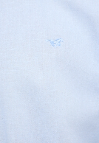 MUSTANG Regular Fit Hemd 'Yuma' in Blau