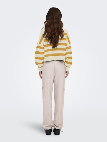 ONLY Trui 'ONLAYA' in Beige